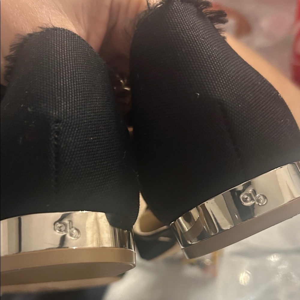 ANNA BAIEUERA COATED LEATHER ANNADEA BALLET FLATS WITH JEWEL DETAIL Sz 41 - Picture 12 of 12